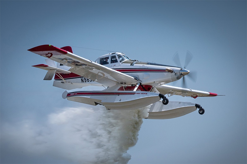 Fire Boss training water drop